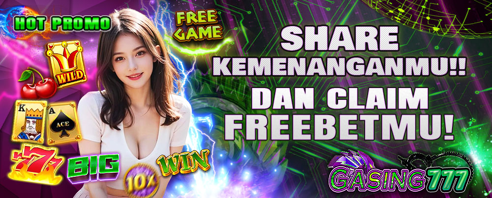 SHARE KEMENANGANMU & CLAIM FREEBETMU!